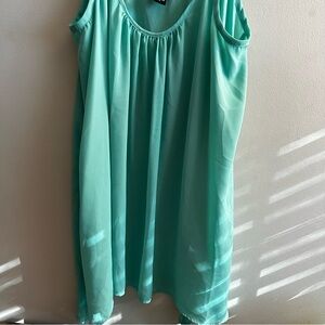 Torrid Camisole Cami Mint Green Flowy Size 2 18/20 Plus